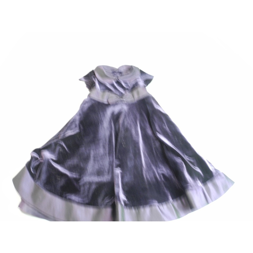 Monsoon Dress Girls 5 Velvet Peter Pan Collar Bow Holiday Party Special Occasion